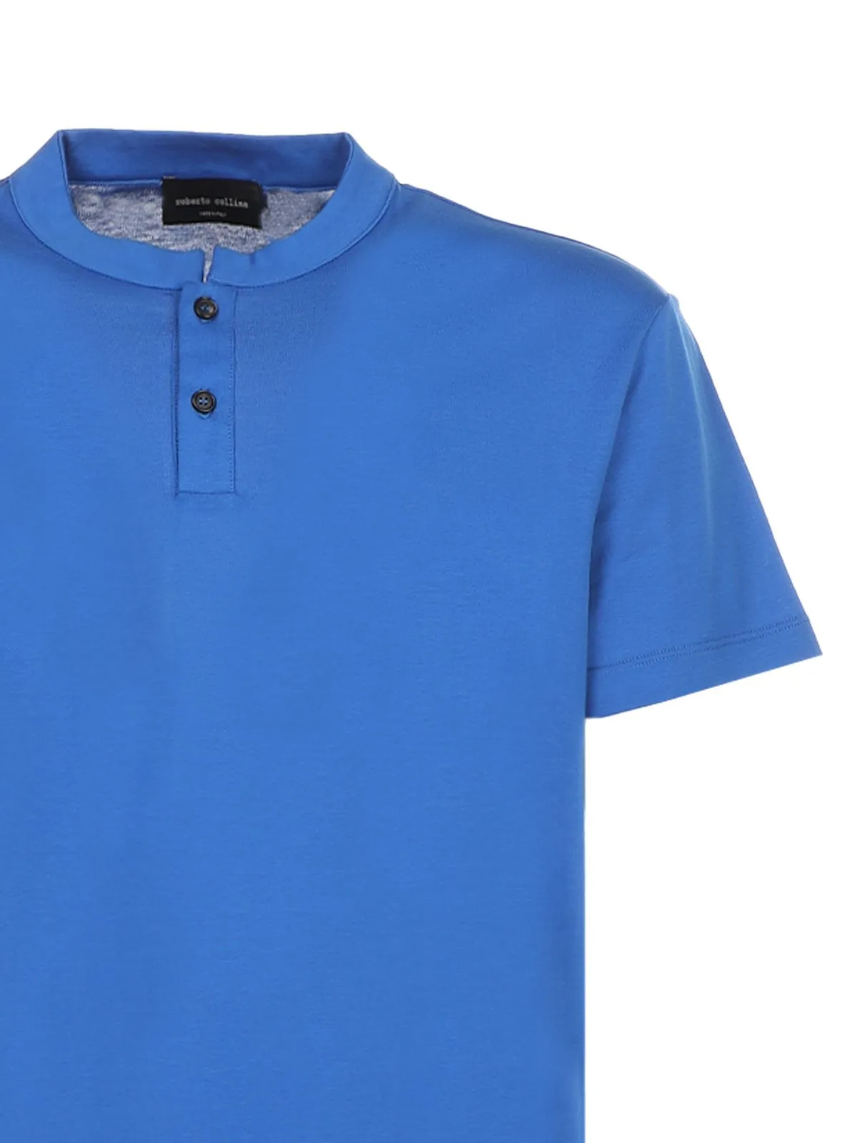 T-SHIRT IN COTONE COBALTO