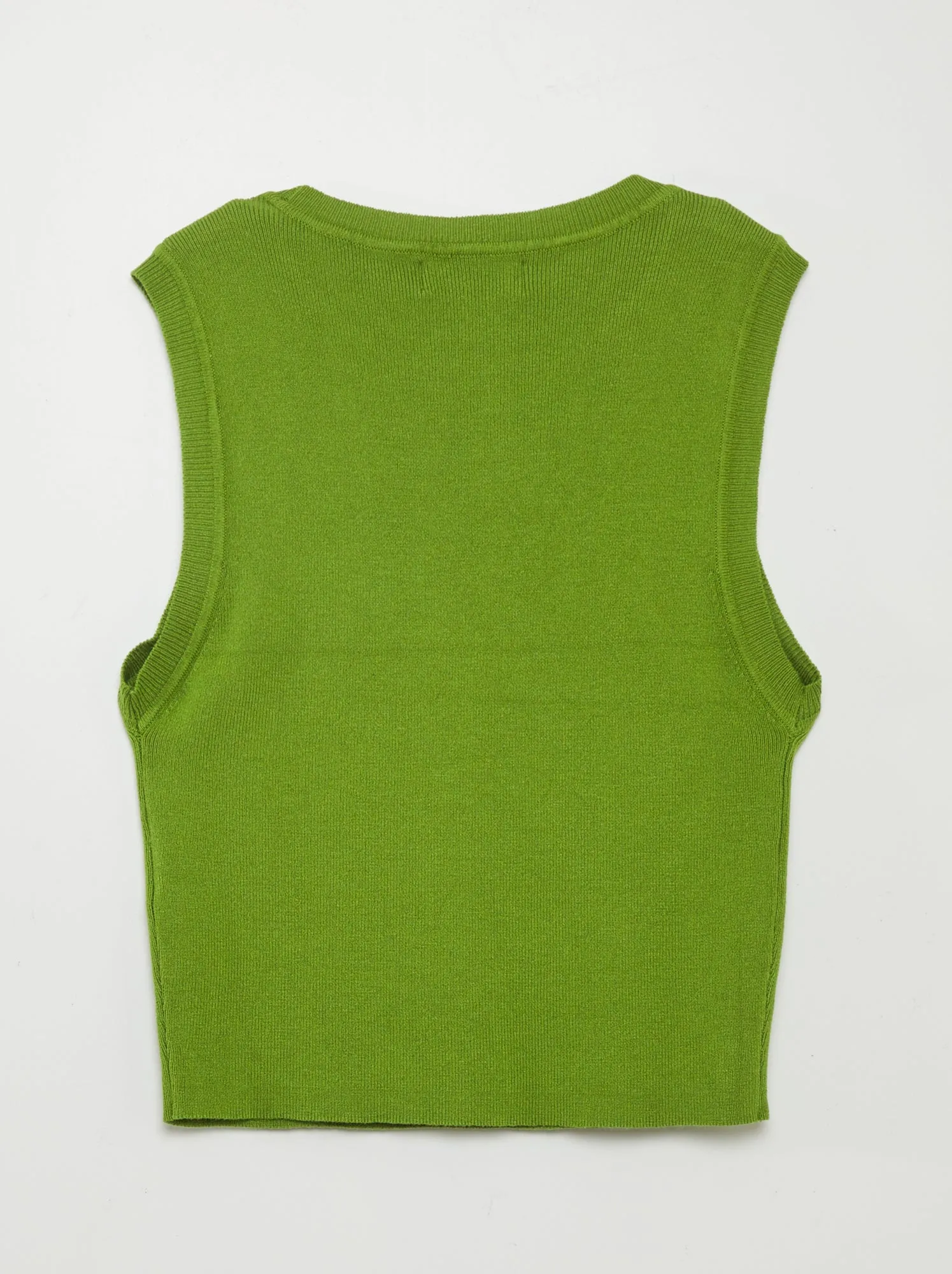 T-shirt senza maniche - VERDE