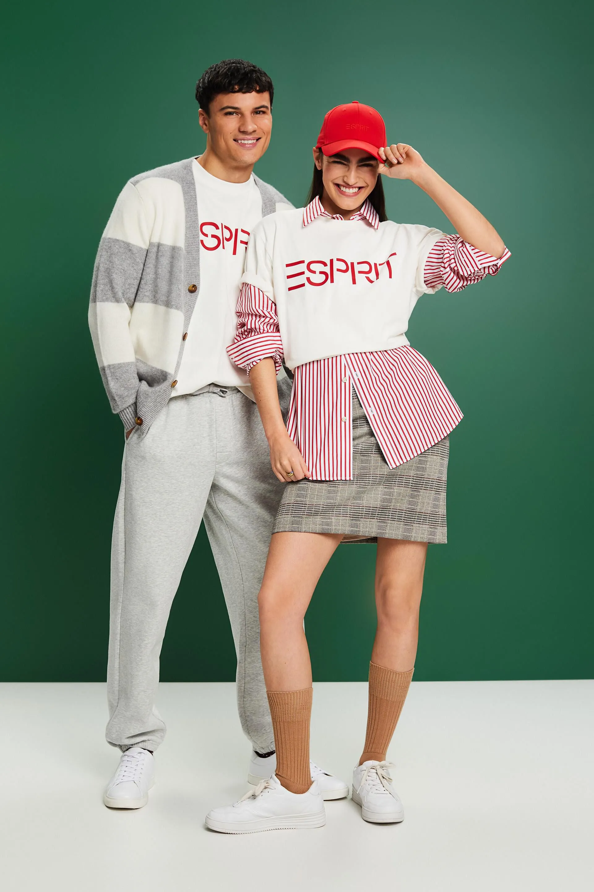 T-shirt unisex in jersey di cotone con logo