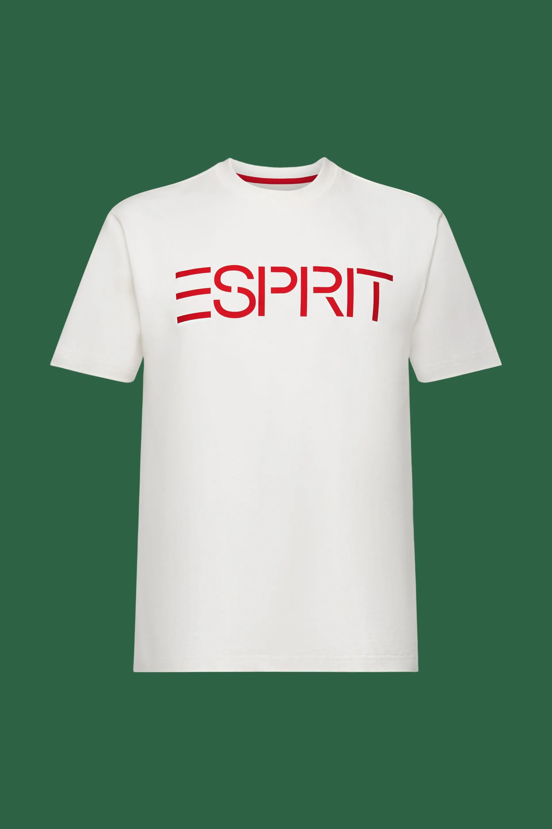 T-shirt unisex in jersey di cotone con logo