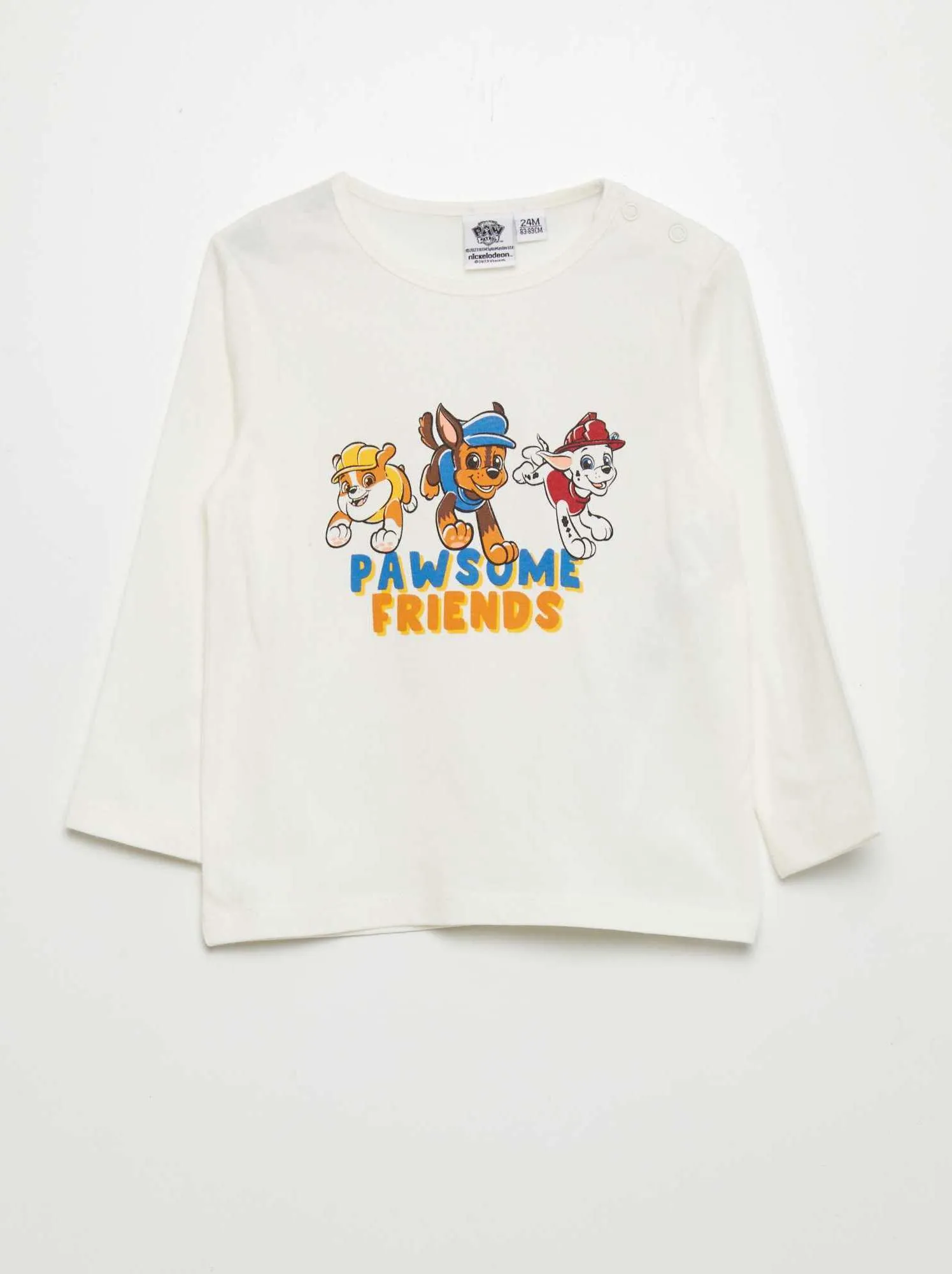 T-shirt 'Paw Patrol' - BIANCO
