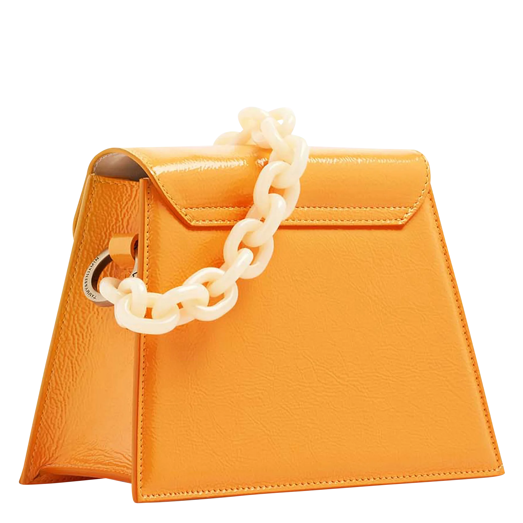 TAMMY & BENJAMIN   GABRIELLE - Borsa a tracolla in pelle di vacchetta | Arancione