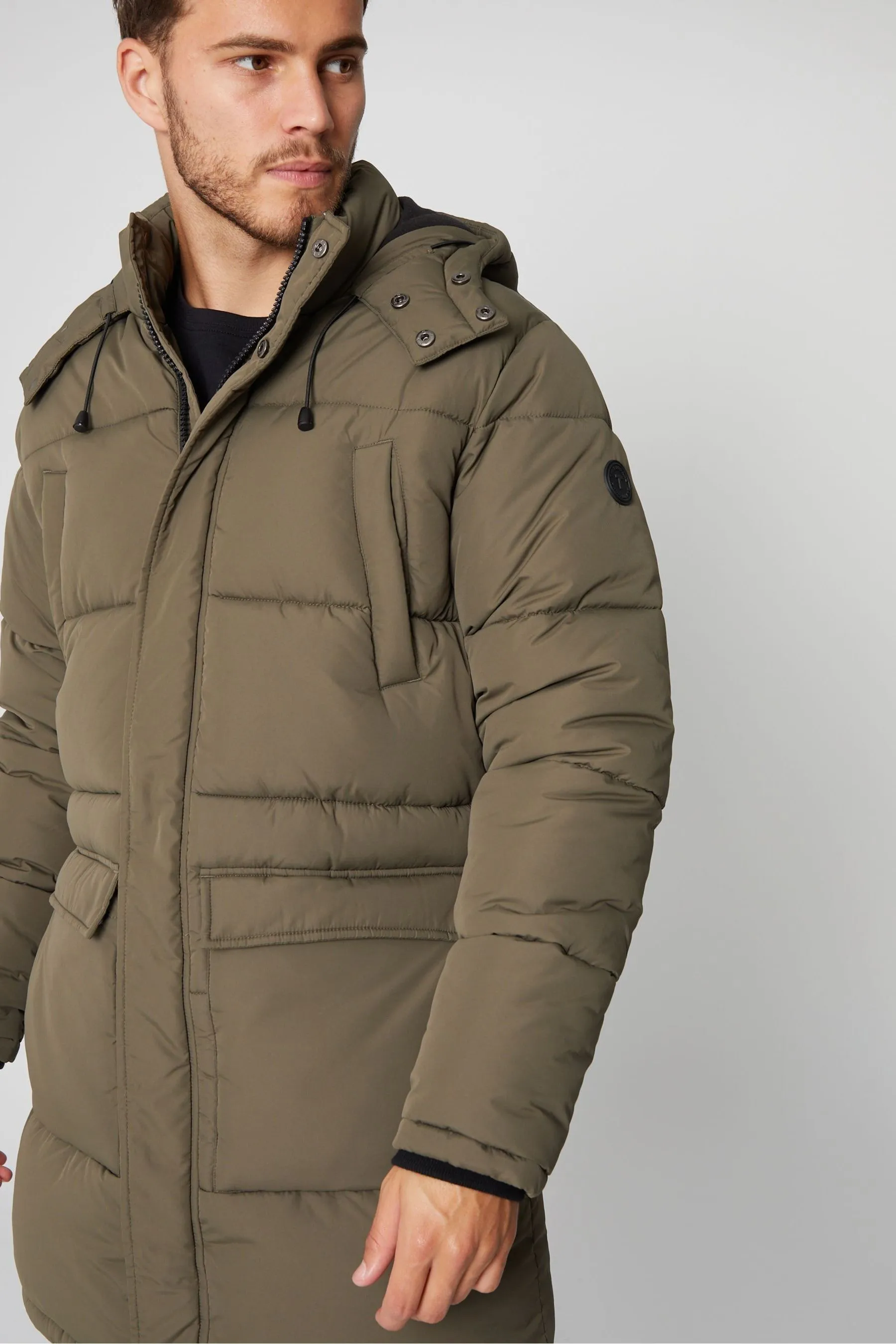 Threadbare - Giacca lungo Con cappuccio impermeabile