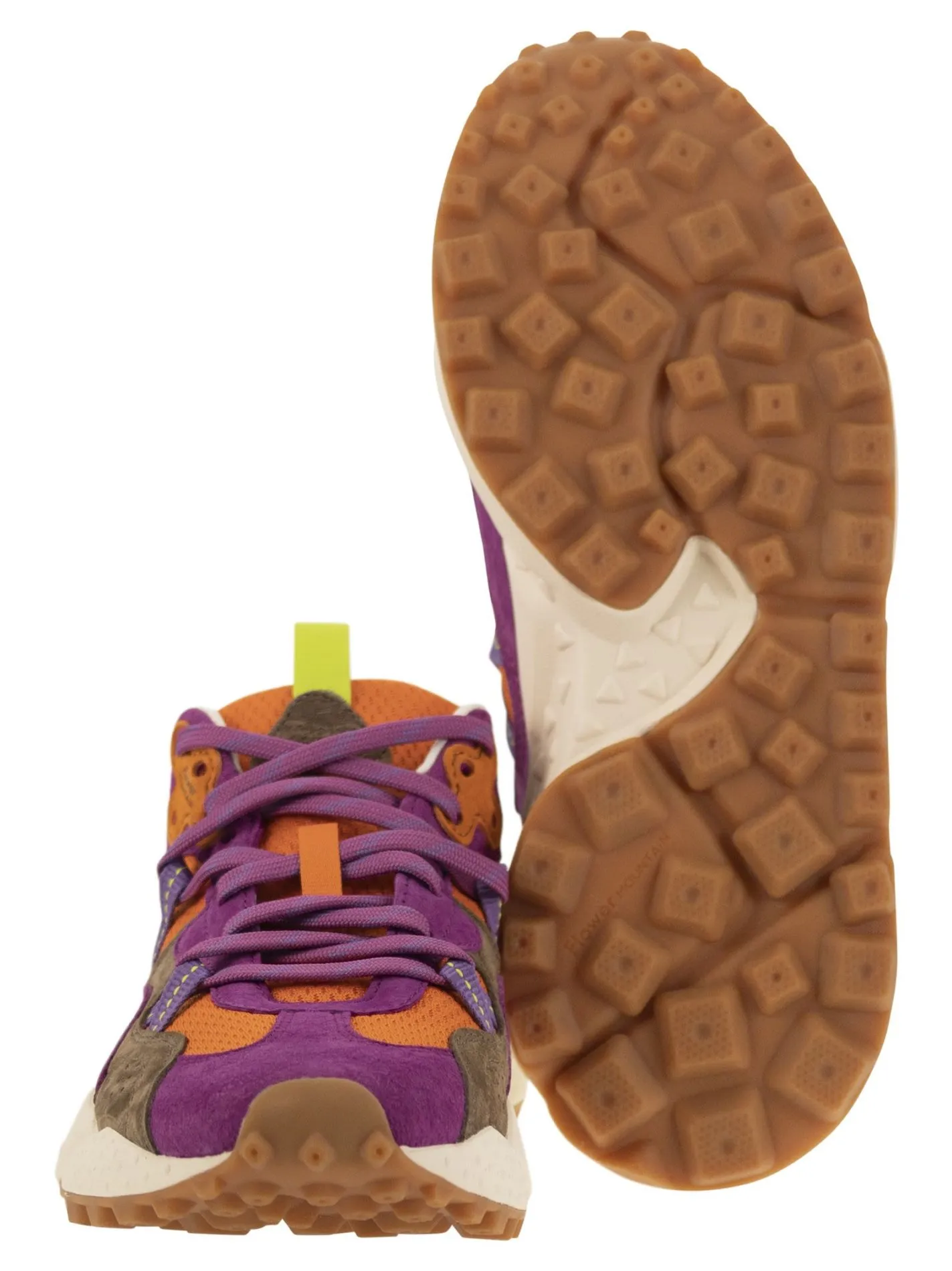 TIGER – Sneakers in suede e tessuto tecnico