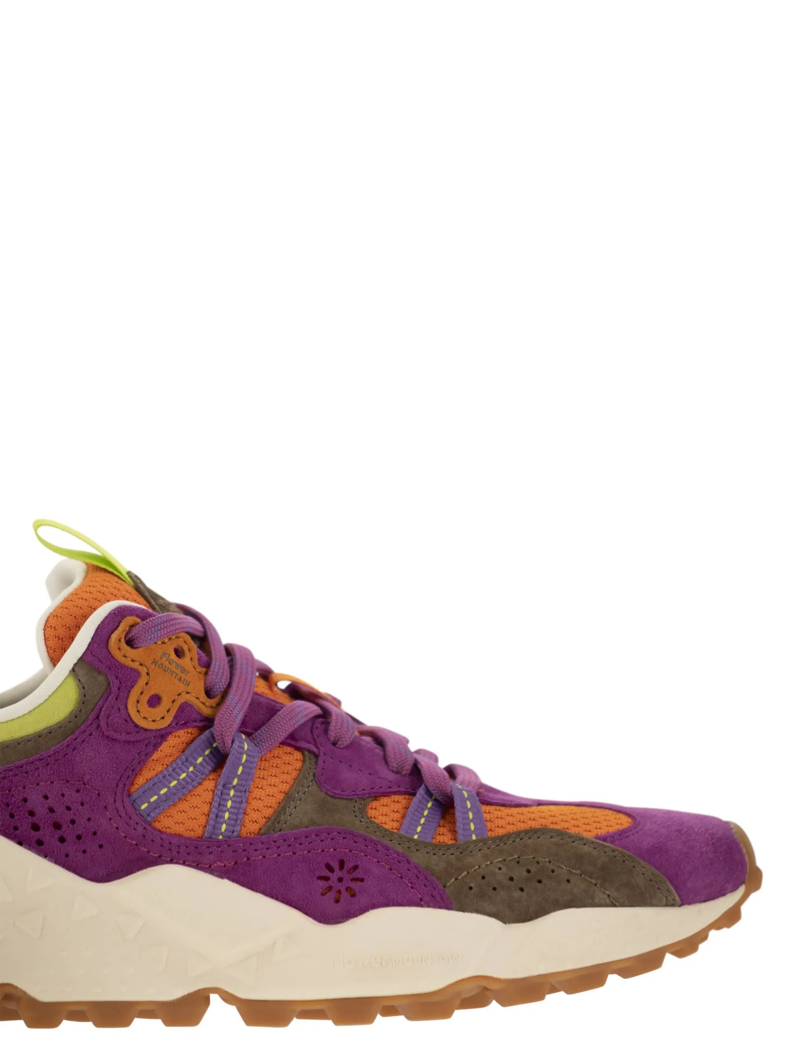 TIGER – Sneakers in suede e tessuto tecnico