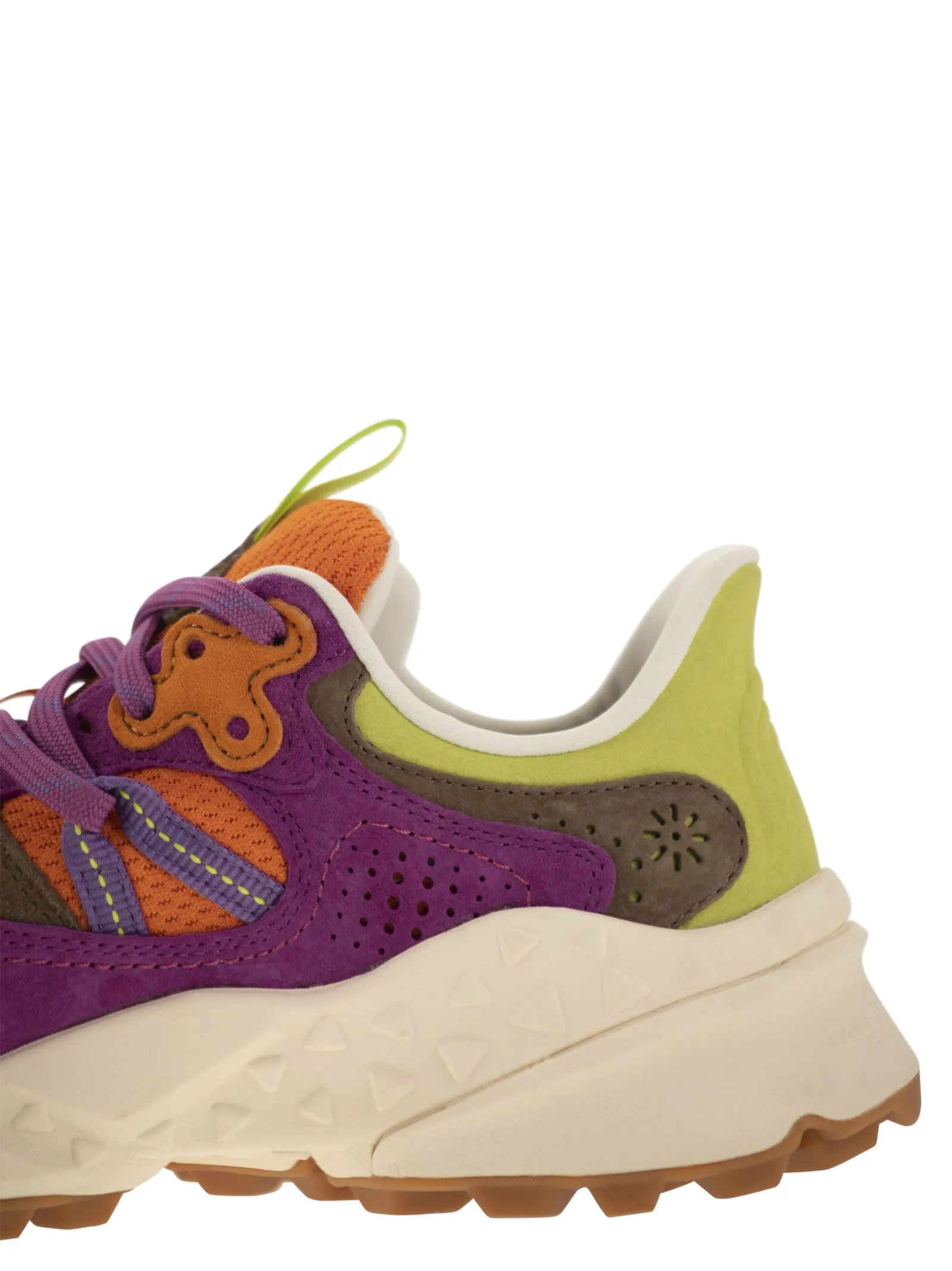 TIGER – Sneakers in suede e tessuto tecnico