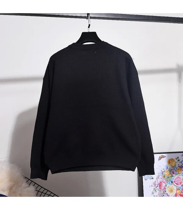 Tuta in maglia fringe & strass