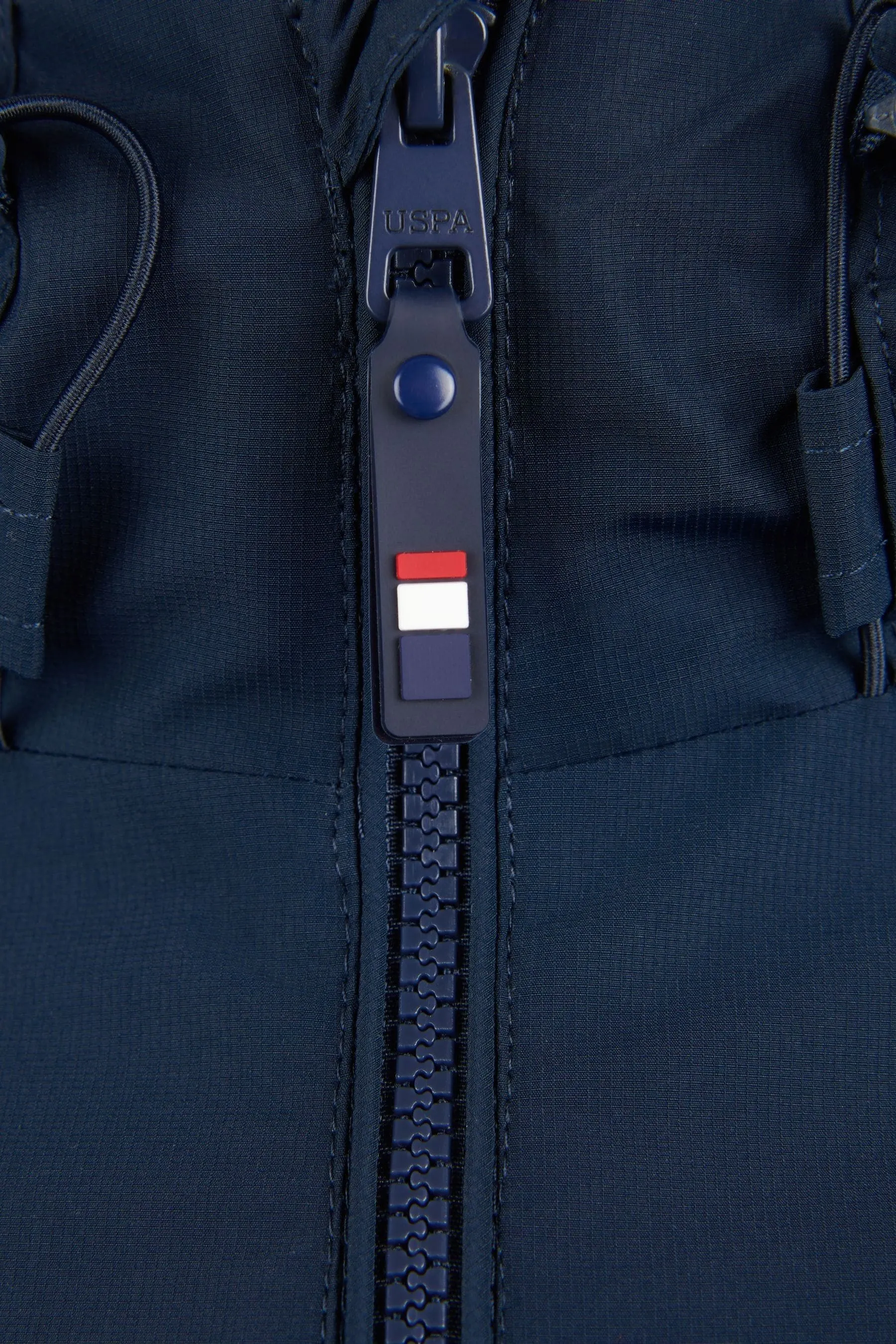 U.S. Polo Assn. Giacca a vento foderata in pile da uomo    