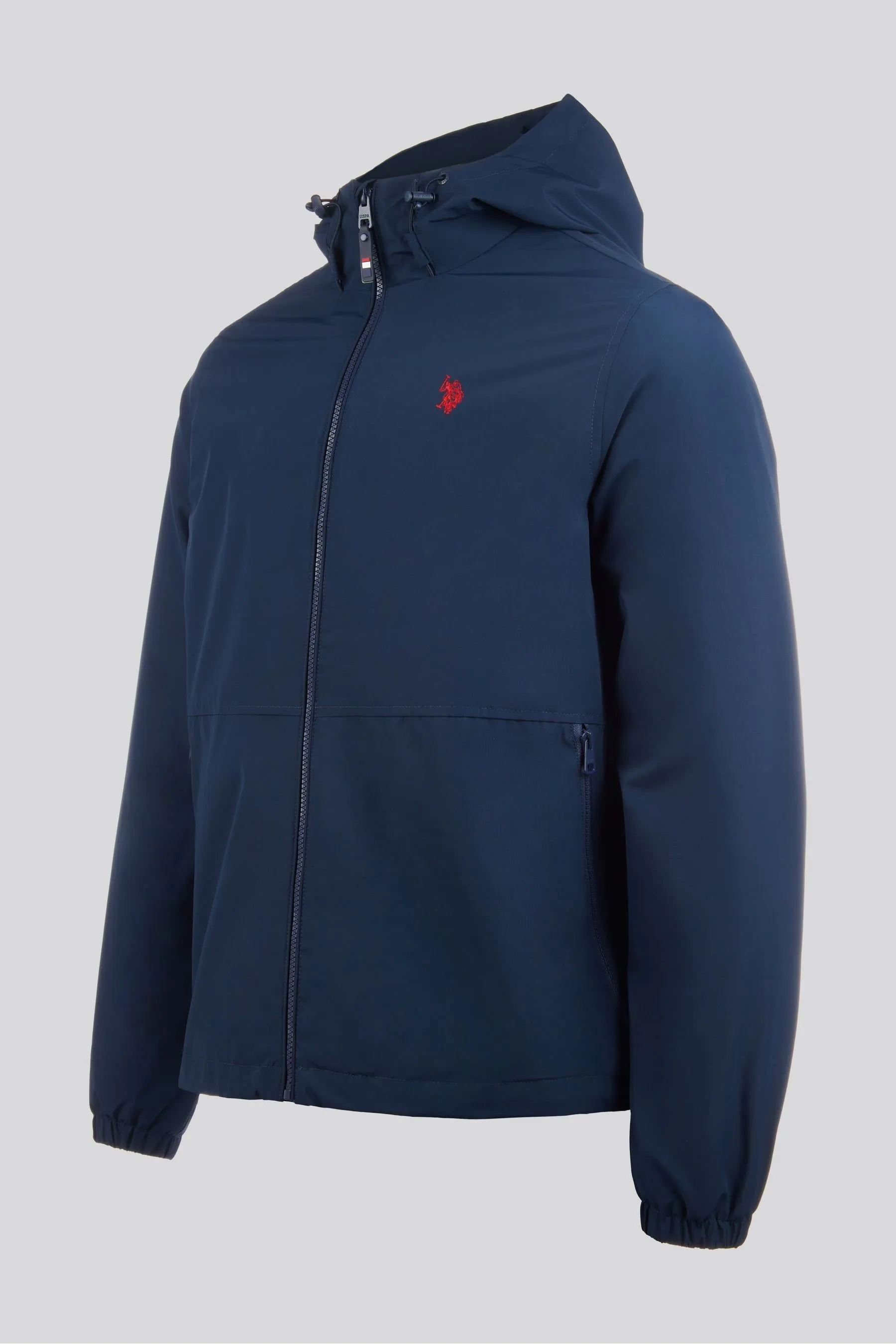 U.S. Polo Assn. Giacca a vento foderata in pile da uomo    