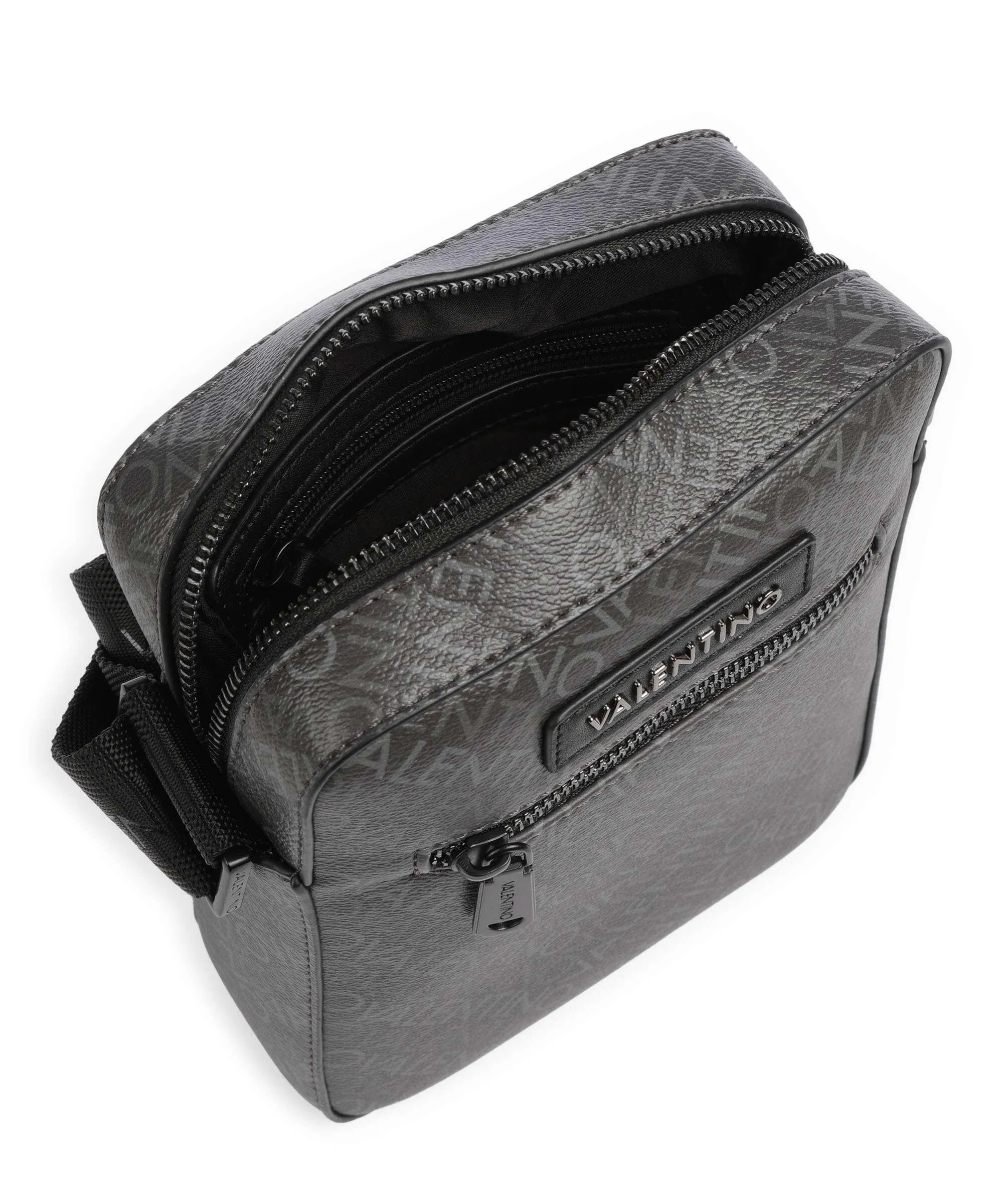  Valentino Bags Tyrone Re Borsa a tracolla pelle sintetica nero  