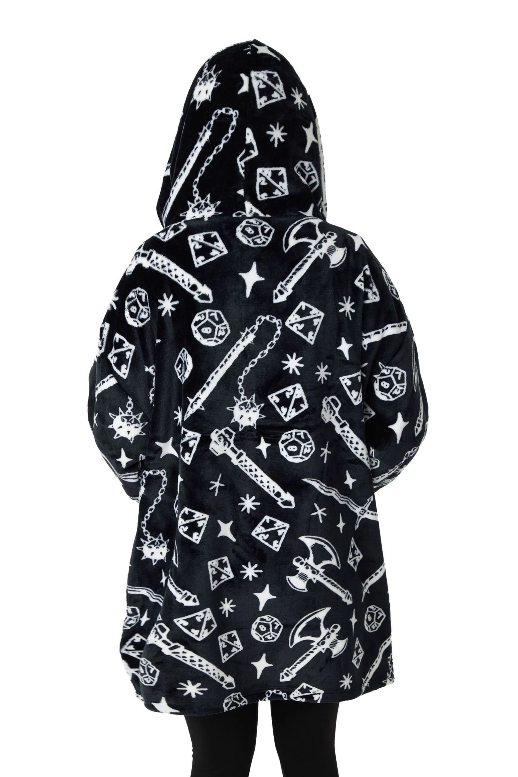 Vanilla Underground - Felpa con cappuccio stile coperta per bambini    