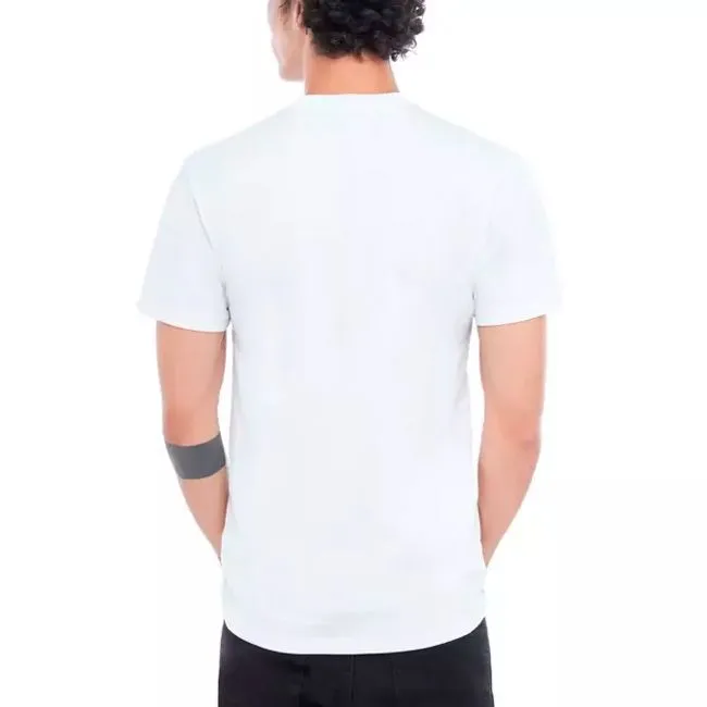 Vans T-Shirt Classic Vintage Uomo Bianco Nero
