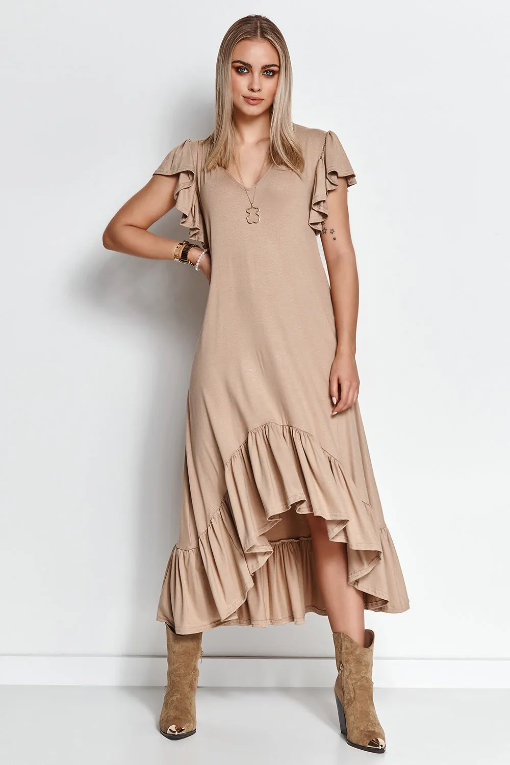 Vestito da giorno model 154813 Makadamia