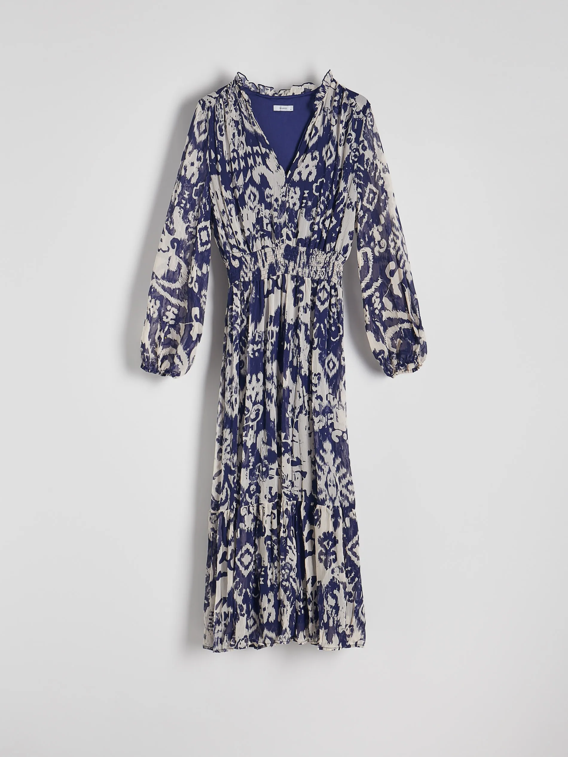 Vestito midi fantasia