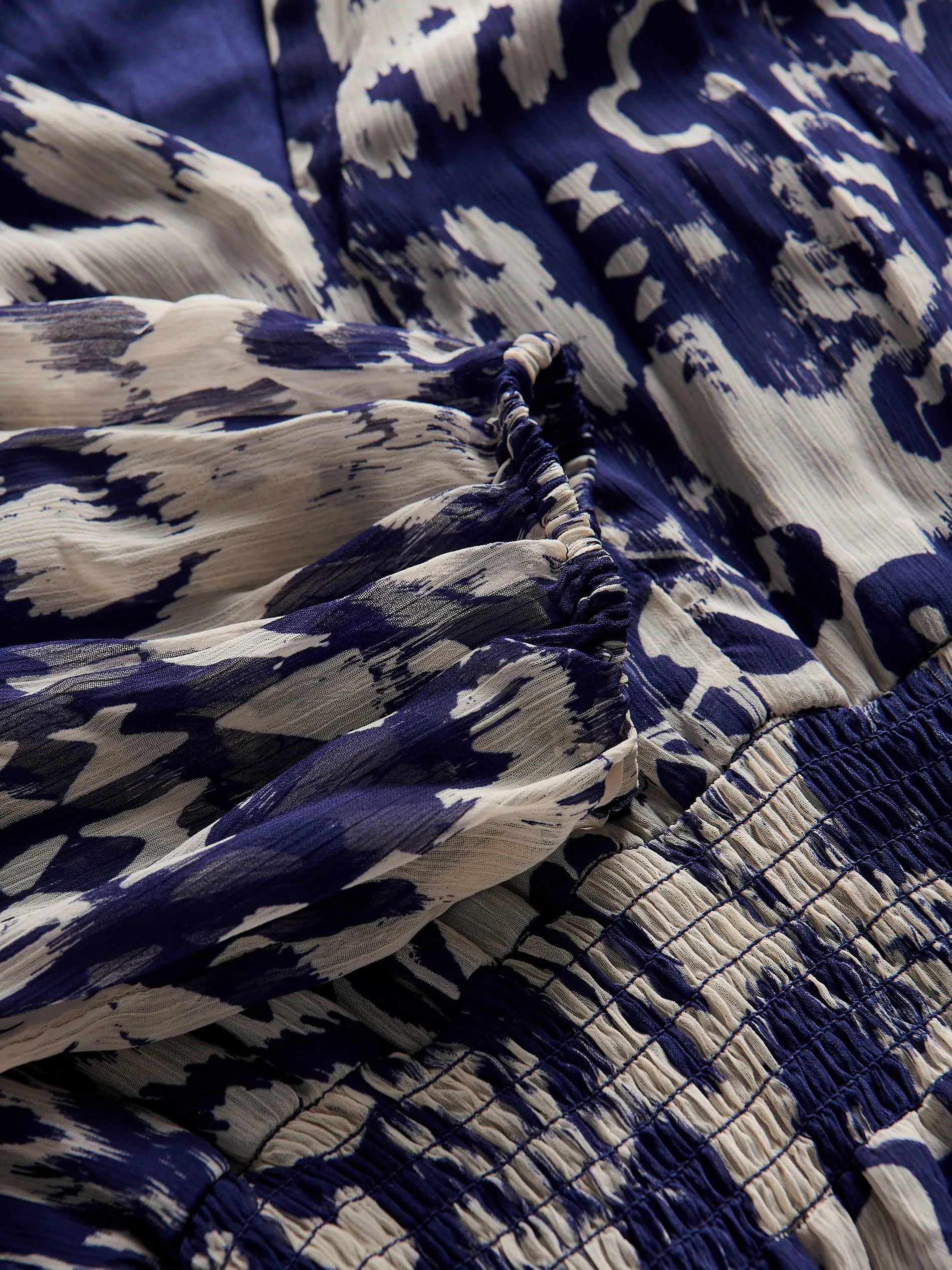 Vestito midi fantasia