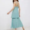Vestito midi in lurex®  CA2377J6459X0438 LIU JO