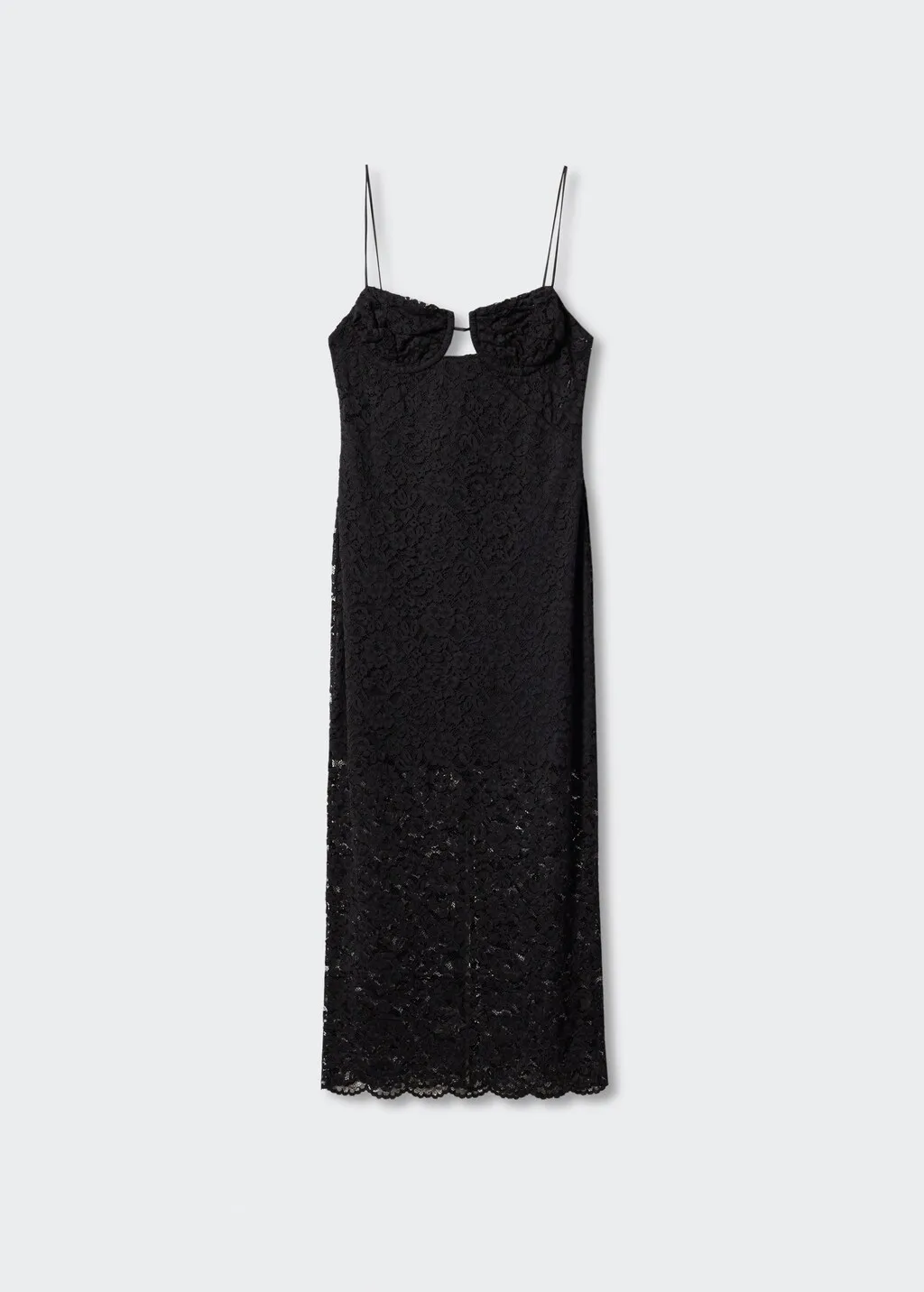 Vestito midi pizzo