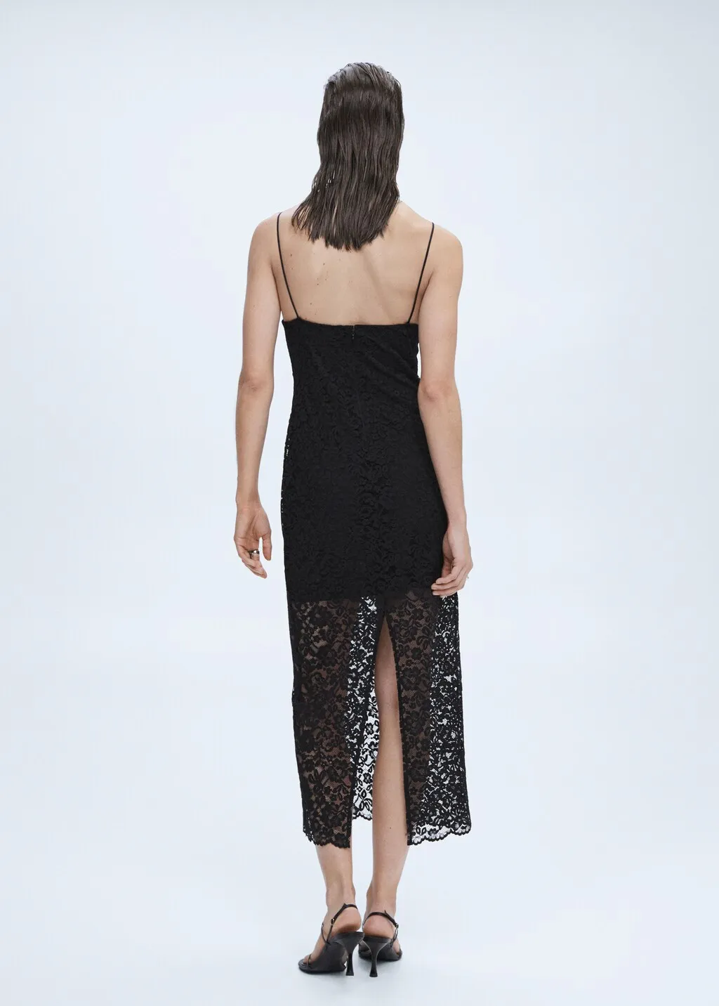 Vestito midi pizzo