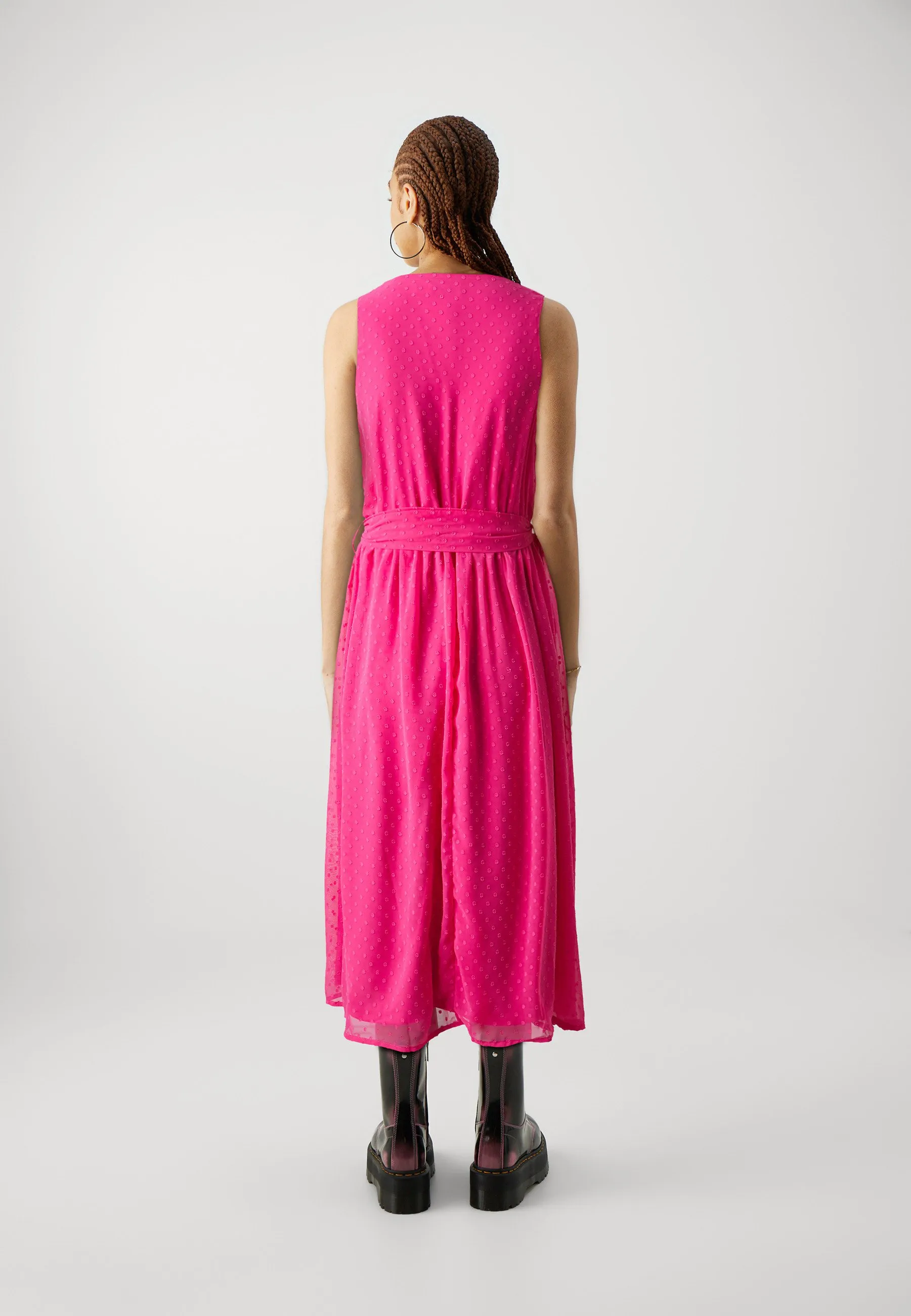 VIMALIANA V NECK MIDI DRESS - Vestito estivo